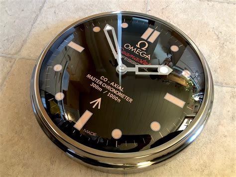 omega wall clock price|price of omega seamaster professional.